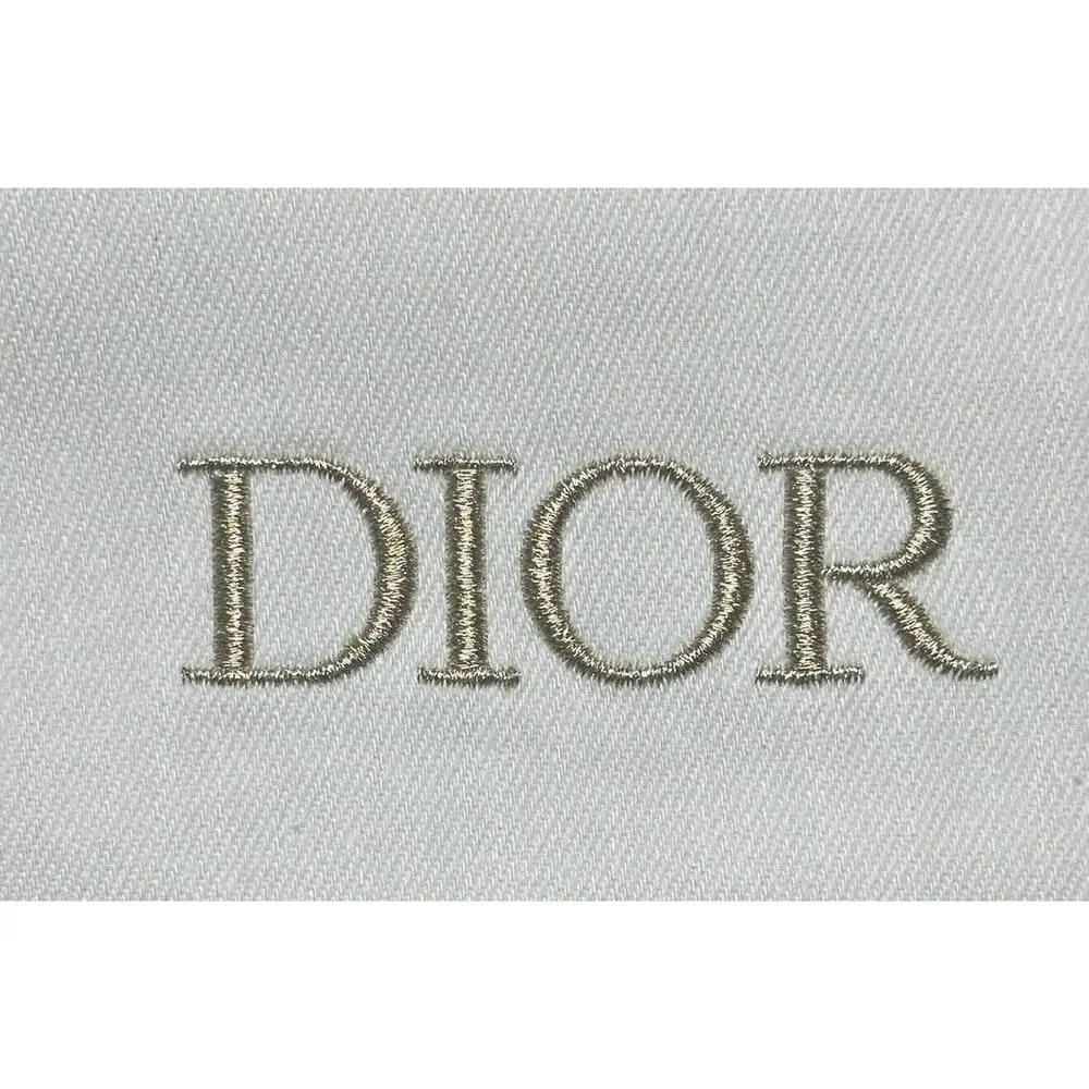 Dior Beauty Trousse Beige Gold Cosmetic Pouch NEW